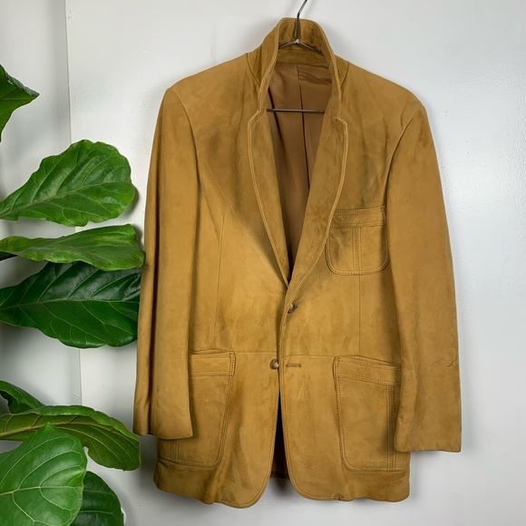 I. Magnin Vintage Suede Blazer - 40 - Picture 2 of 8